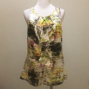 The Limited multicolored sleeveless blouse, Sz M